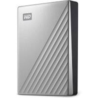 WESTERN DIGITAL Tragbare Festplatte 4 TB Silber