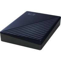 WESTERN DIGITAL Tragbare Festplatte My Passport for Mac 4 TB Blau WDBA2F0040BBL-WESN