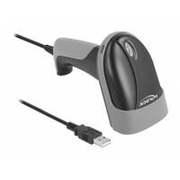 DELOCK Barcodelesegerät 90279 Schwarz,Grau