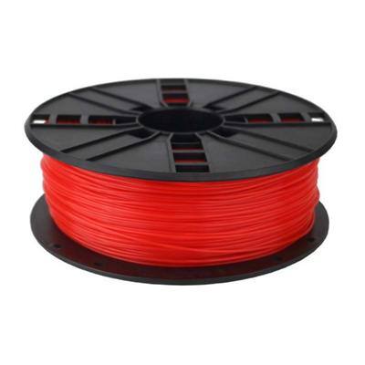 Gembird 3D-Filament PLA (Polylactide) 1.75 mm Fluoreszierendes Rot