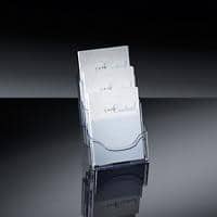 Sigel Tischprospekthalter LH132 DIN A5 Transparent Acryl 17,5 x 15 x 29 cm