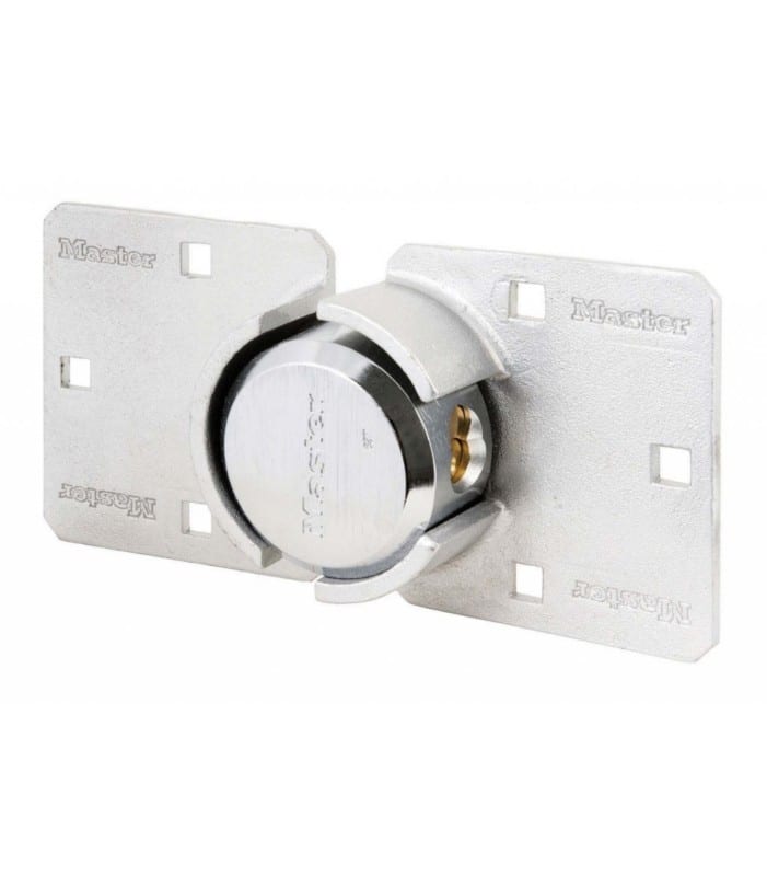 Master Lock Vorhängeschloss mit Schwerlastschliessbügel 736EURD Silber