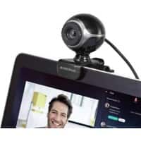 BASETECH Webcam BS-WC-01 Schwarz, Grau