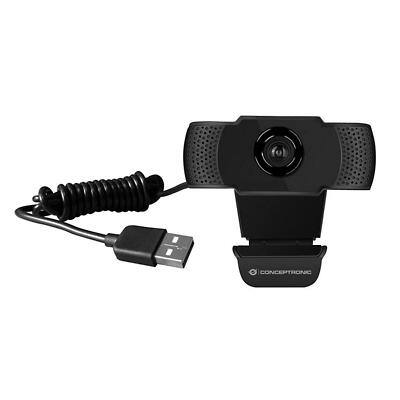 CONCEPTRONIC Webcam AMDIS01B Schwarz