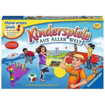 RAVENSBURGER Kinderspiele aus aller Welt Kinder 21441 Minispiele Altersgruppe: 4 bis 7