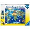 RAVENSBURGER World Landmarks Map Puzzle-Spiel Altersgruppe: 8+