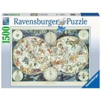 RAVENSBURGER Harry Potter World Map of Fantastic Beasts Puzzle-Spiel Altersgruppe: 12+