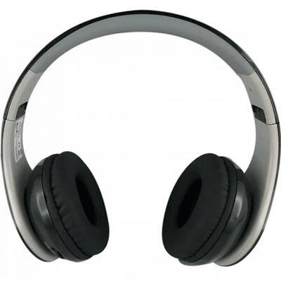 Heitech Kabellos Stereo Kopfhörer Kopfbügel Bluetooth  Schwarz