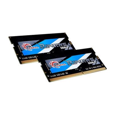 G.Skill RAM F4-3200C22D-64Grs So-Dimm 3200 Mhz DDR4 Ripjaws 64 GB (2 x 32GB)
