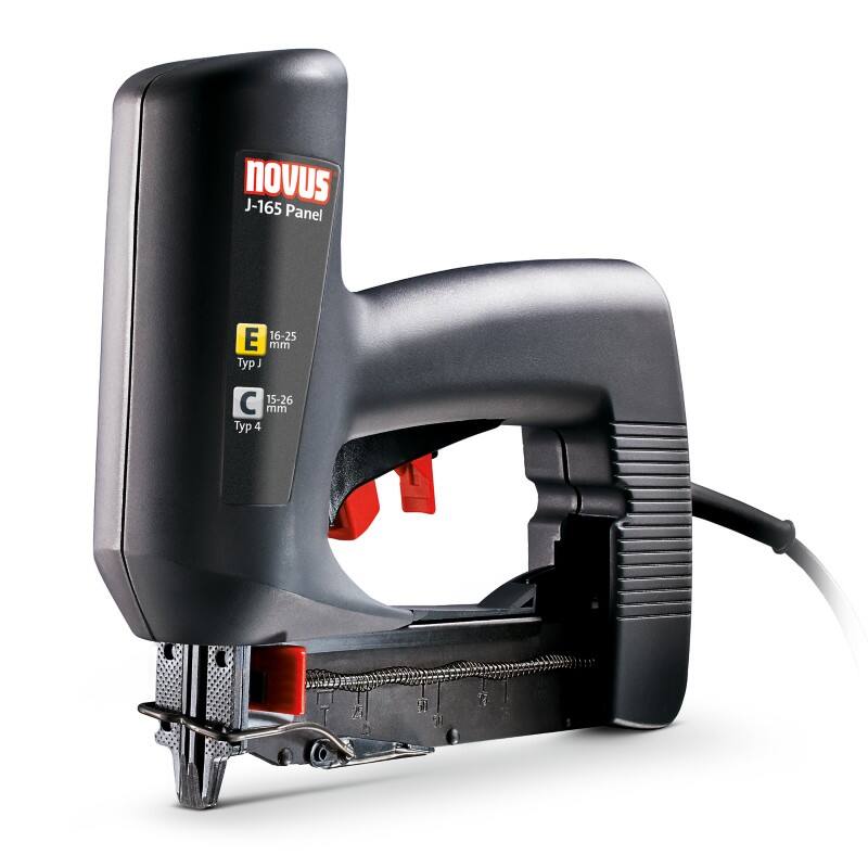 Novus Elektrische Heftpistole 031-0324 Verkabelt Schwarz