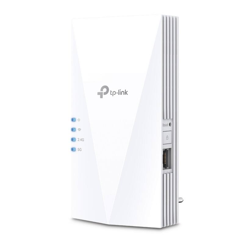 Tp-Link WiFi-Reichweite Extender RE500X Wi-Fi 6 802.11 5GHz, 2.4GHz