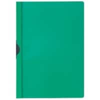 niceday Klemmmappe 1227950 DIN A4 PP (Polypropylen) 23,5 (B) x 0,3 (T) x 31 (H) cm Grün