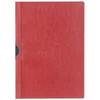 niceday Klemmmappe 1227951 DIN A4 PP (Polypropylen) 23,5 (B) x 0,3 (T) x 31 (H) cm Rot