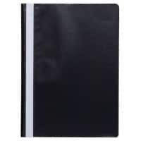 niceday Schnellhefter 1227954 DIN A4 PP (Polypropylen) 22 (B) x 31 (H) cm Schwarz
