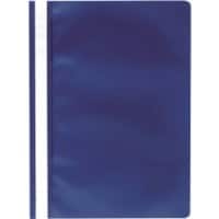 niceday Schnellhefter 1227956 DIN A4 PP (Polypropylen) 22 (B) x 31 (H) cm Dunkelblau