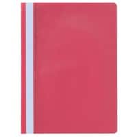 niceday Schnellhefter 1227958 DIN A4 PP (Polypropylen) 22 (B) x 31 (H) cm Rot