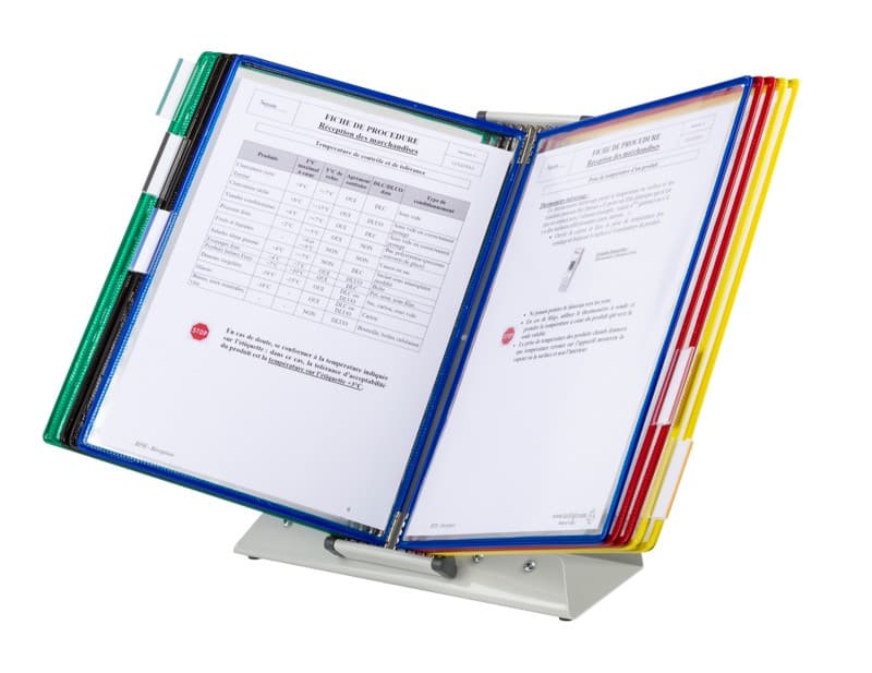 Djois Tarifold Sichttafelsystem 10 Flächen DIN A4