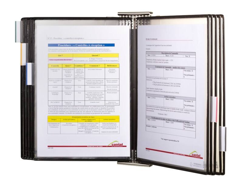Djois Tarifold Sichttafelsystem 10 Flächen DIN A4
