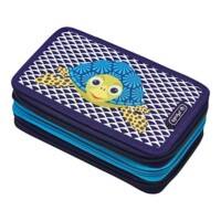 Herlitz Federmäppchen Design: Cute Animals Turtle 19 (B) x 11,5 (T) x 7 (H) cm Blau