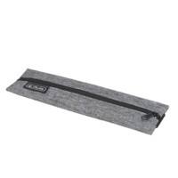 Herlitz Federmäppchen Design: My Book Flex 28 (B) x 10,5 (T) x 2,5 (H) cm Grau Melange