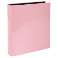 Exacompta Ringbuch 4 Ringe 25 mm Karton Pellic Pap DIN A4 Pink