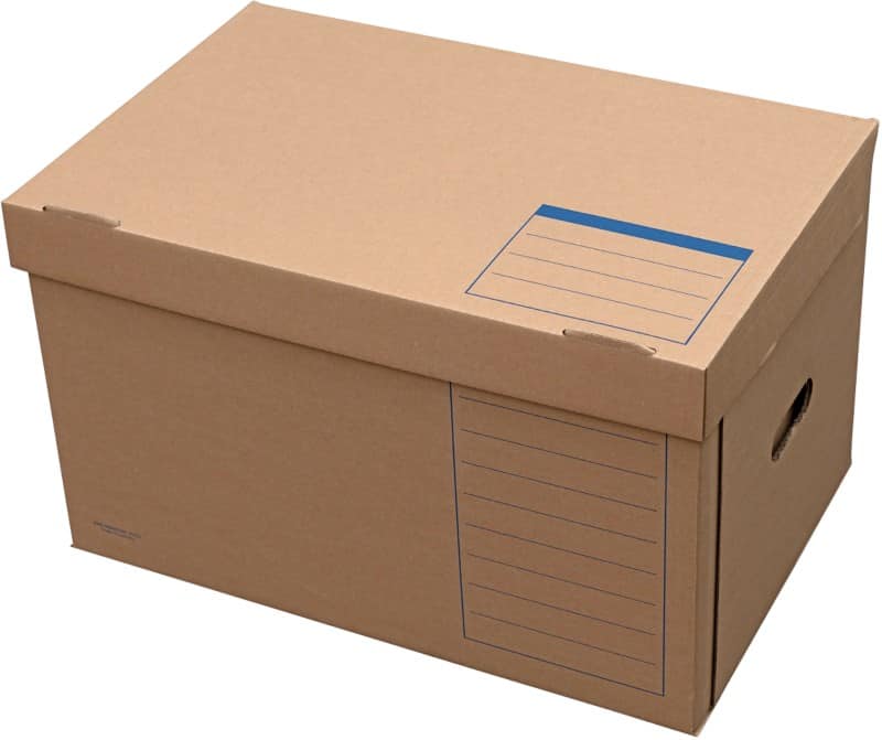 ELBA Tric Wellpappe Archivbox Braun 10 Stück