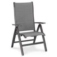 Best Freizeitmoebel Sessel 47752050 Aluminium Anthrazit 670 x 670 x 1120 mm
