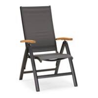 Best Freizeitmoebel Sessel 47762050 Aluminium Anthrazit 620 x 670 x 1100 mm