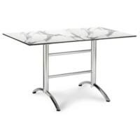 Best Freizeitmoebel Tisch Silber 43551380 1300 x 800 x 730 mm