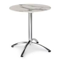 Best Freizeitmoebel Tisch Silber 43557080 700 x 700 x 730 mm