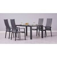 Best Freizeitmoebel Dining Gruppe Anthrazit 94150152