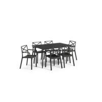 Best Freizeitmoebel Dining Gruppe Graphit 91170052