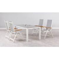 Best Freizeitmoebel Dining Gruppe Weiss 94150309