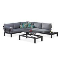 Best Freizeitmoebel Lounge Gruppe 98754050 5 Personen Aluminium Anthrazit