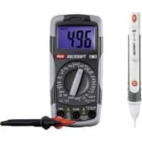 Voltcraft Tragbares Multimeter DT-TEST-KIT Stromversorgung: Batterie Test Typ: Spannung, Strom, Widerstand, Frequenz