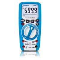 Peaktech Tragbares Multimeter P 3443 Stromversorgung: Batterie Test Typ: Spannung, Strom, Widerstand, Frequenz, Kapazität, Temperatur, Diode