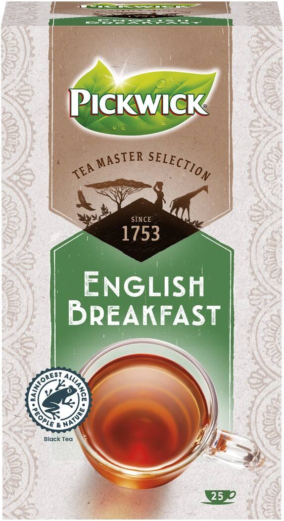 PICKWICK Tee Master Selection English Breakfast 25 Stück À 2 G