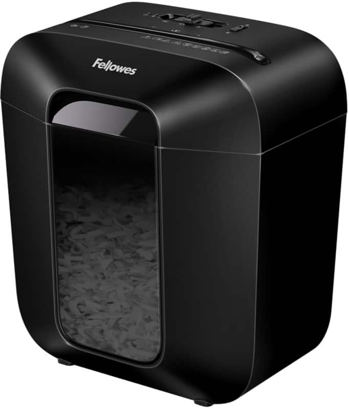 Fellowes LX Series Aktenvernichter 6 Blatt Minischnitt Sicherheitsstufe P-4, T-4 11.5 L LX25