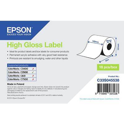 Epson C33S045538 C33S045538 Etikettenrolle Original