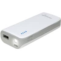 MediaRange Powerbank MR751 5600 mAh Grau, Weiß