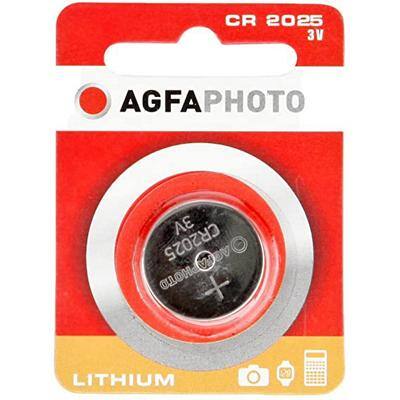 AgfaPhoto Knopfzellen 150-803425 CR2025 Lithium (Li)