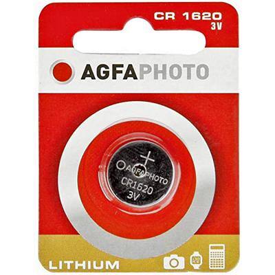 AgfaPhoto Knopfzellen 150-803456 CR1620 Lithium (Li)