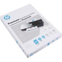 HP Laminierfolien DIN A4 80 Mikron (2 x 80) Transparent