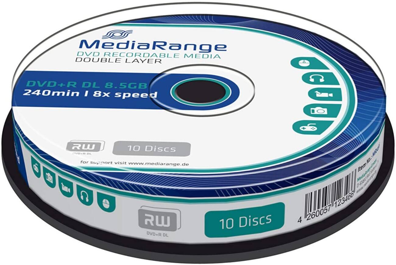 MediaRange DVD+R DL MR466