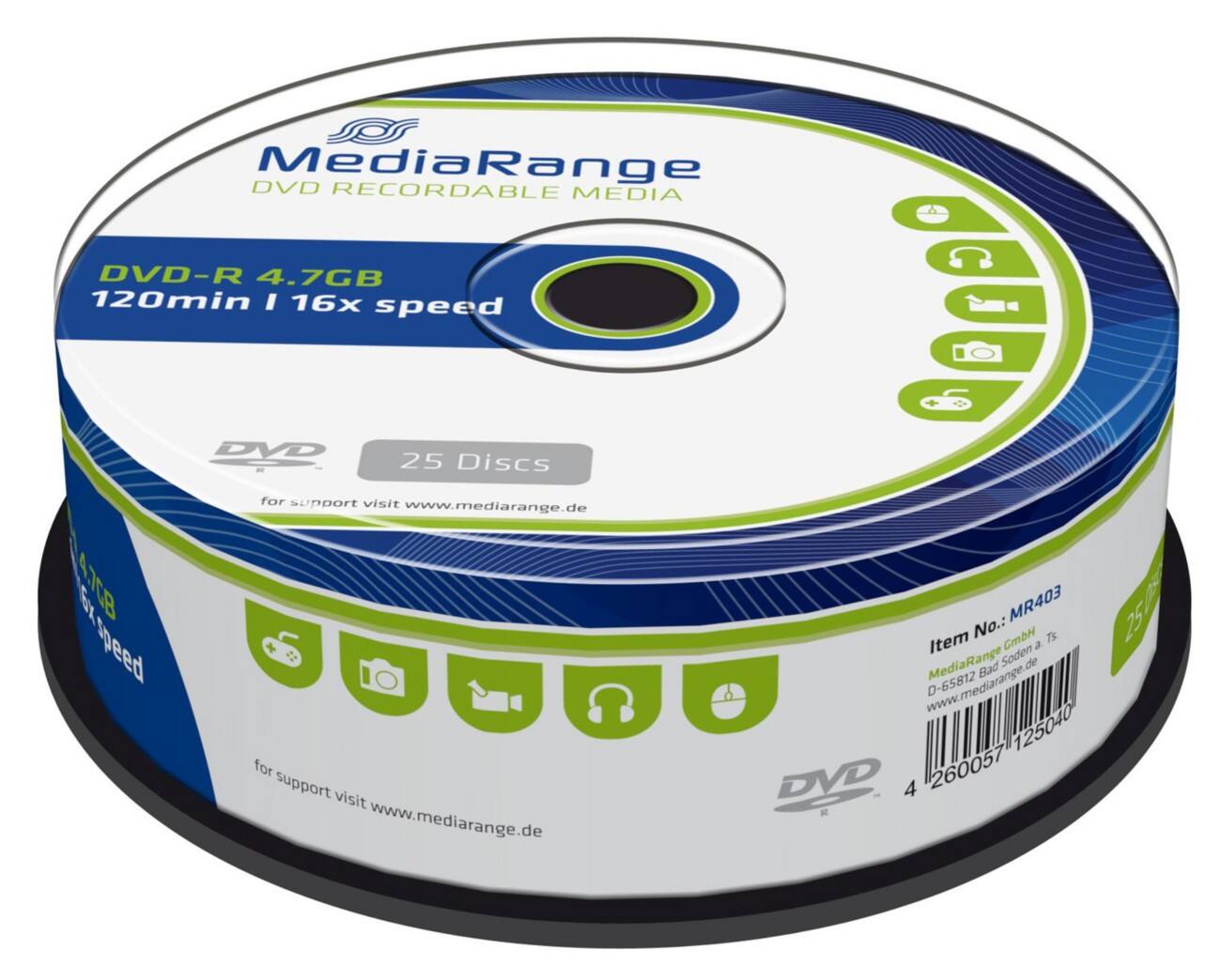 MediaRange DVD+R MR403