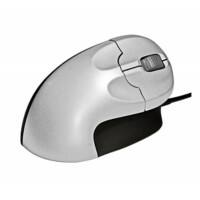 BakkerElkhuizen Wired Mouse BNEGM Silber, Schwarz