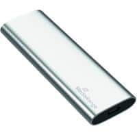 MediaRange 120 GB Externe SSD MR1100 USB 3.2 (Gen 1) Silber