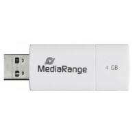 MediaRange USB-Stick MR970 Weiß, Rot