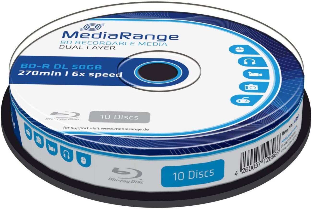 MediaRange BD-R DL MR507