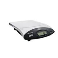 WEDO 48 2200 Elektronische Universalwaage Mattsilber, Schwarzglänzend
